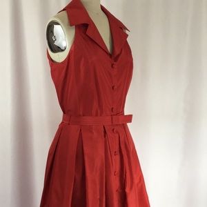 Silk taffeta ball gown